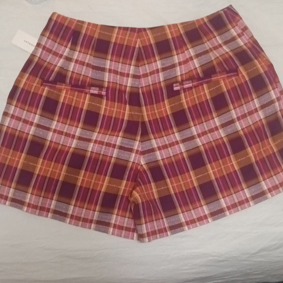 Anthropologie~ Plaid Skort NWT - Picture 9 of 10